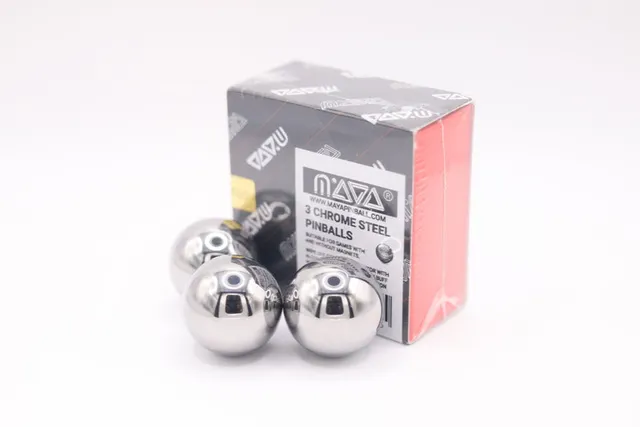 MAYA Premium Chrome Steel Pinballs