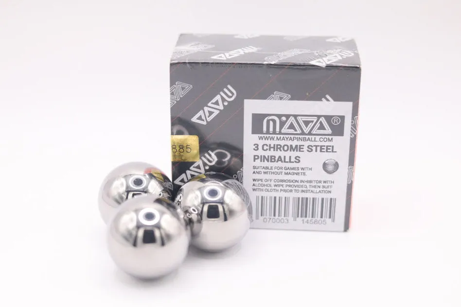 MAYA Premium Chrome Steel Pinballs — view 2