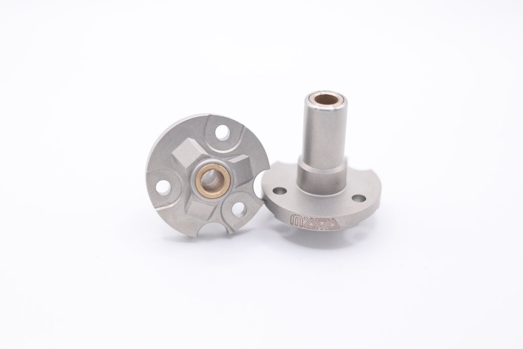 Bushing cross-section showing bronze inserts