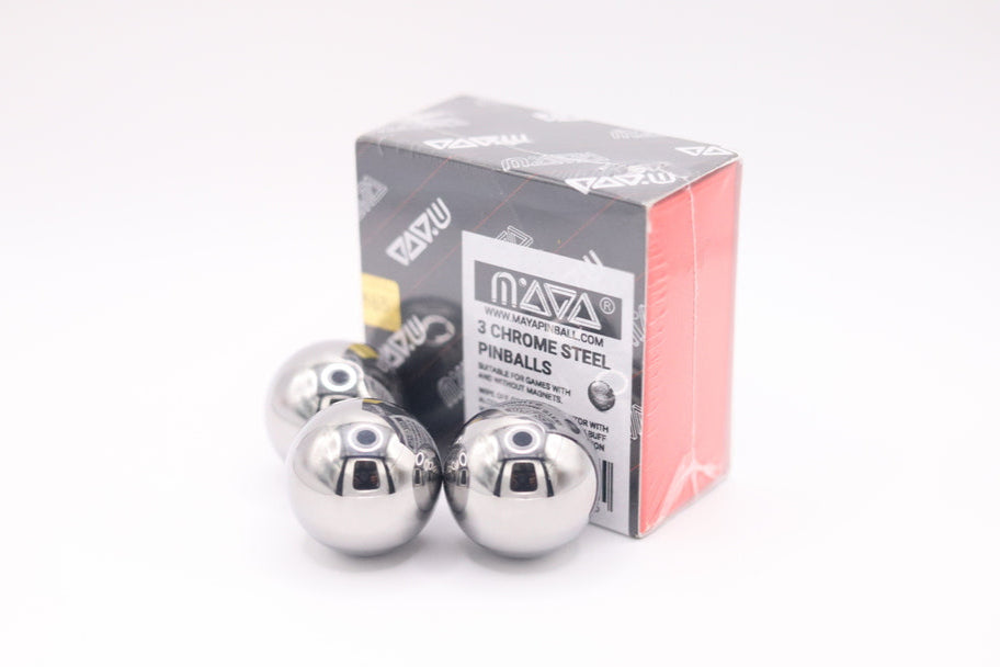MAYA chrome steel pinballs